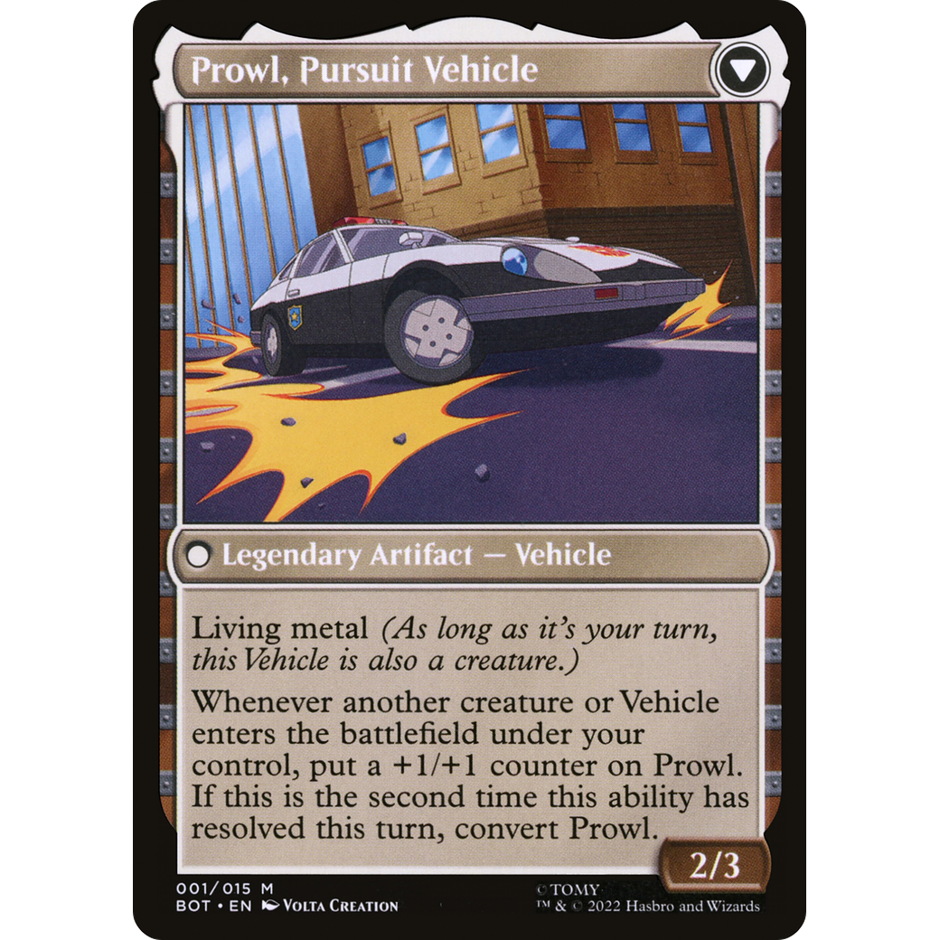 Prowl, Stoic Strategist (BOT-001) - Transformers: (convertdfc)