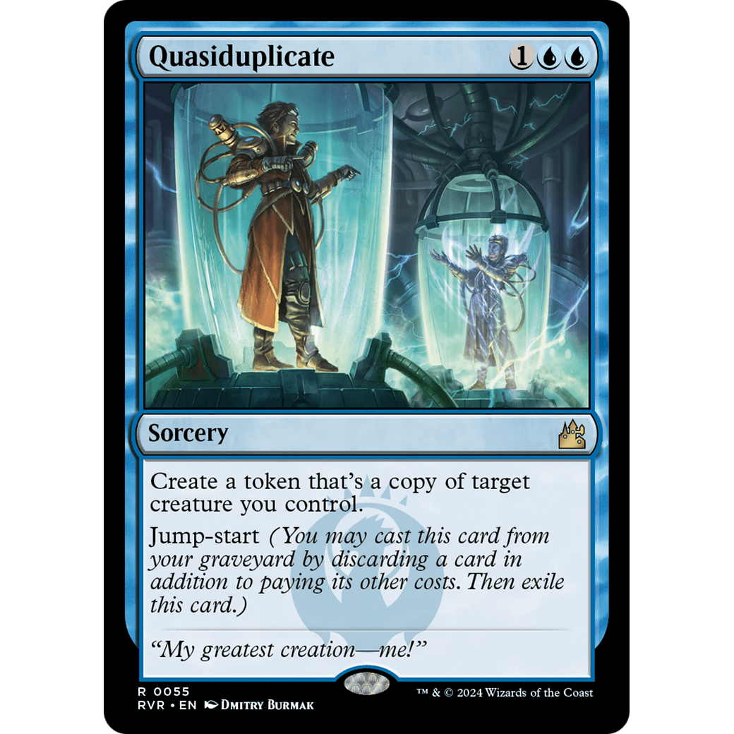 Quasiduplicate (RVR-055) - Ravnica Remastered Foil