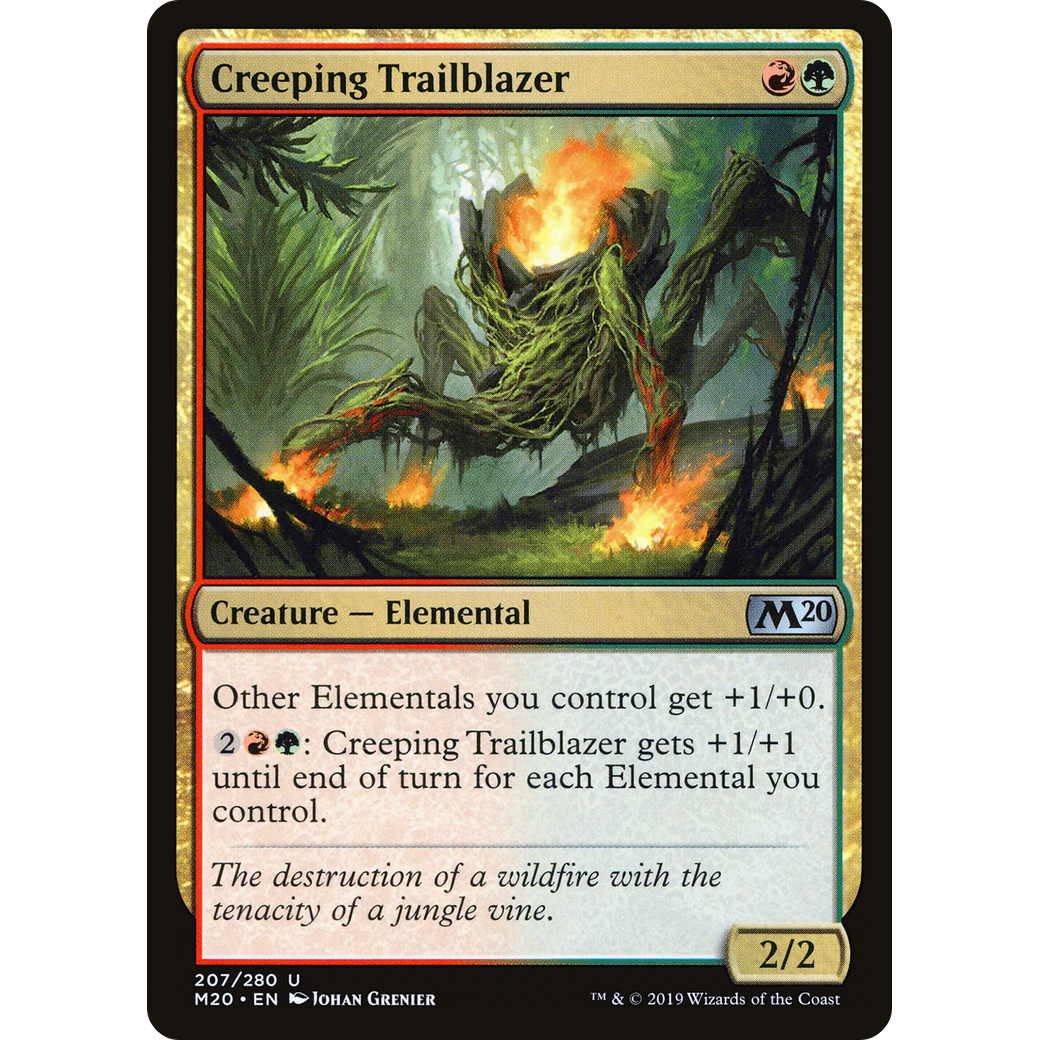 Creeping Trailblazer (M20-207) - Core Set 2020