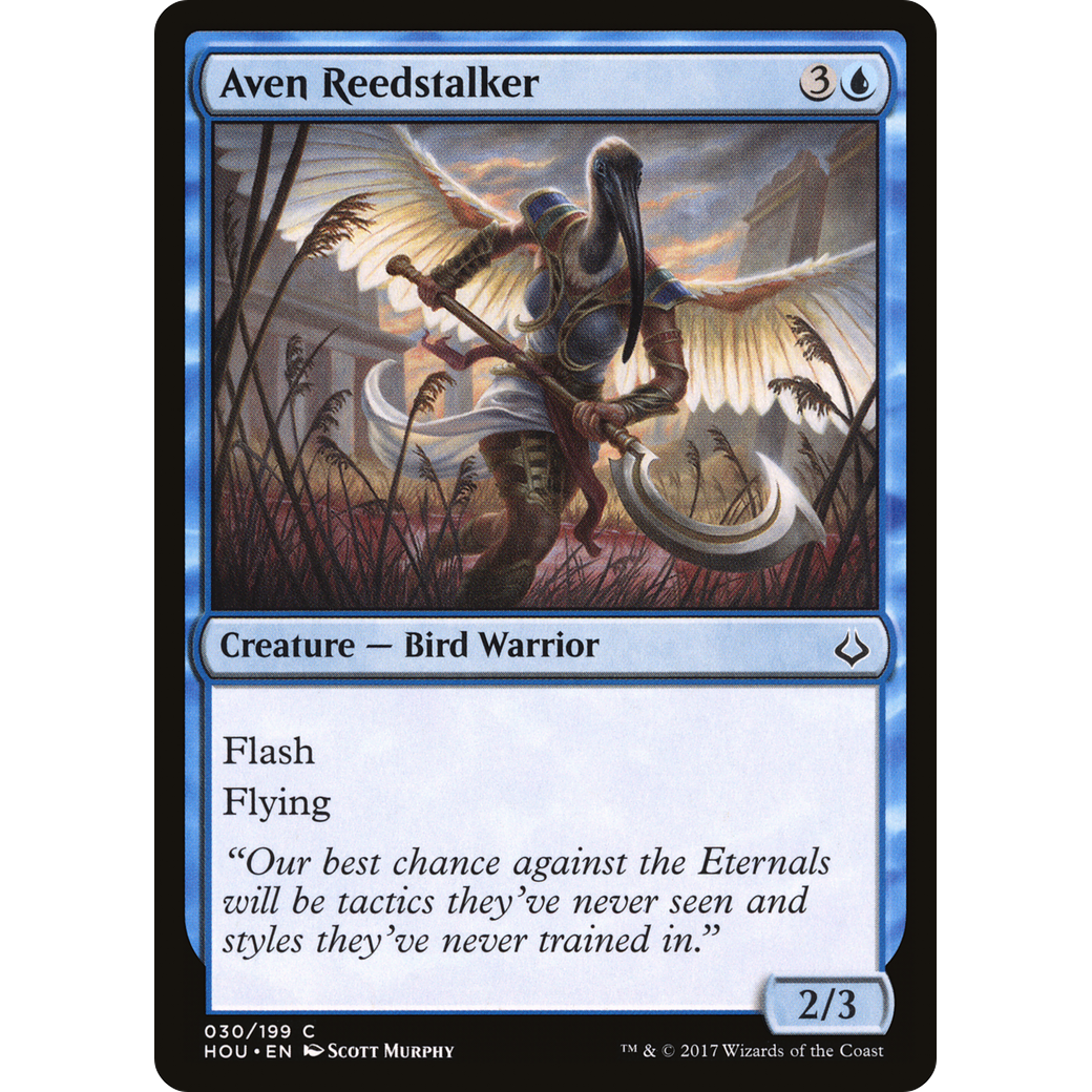 Aven Reedstalker (HOU-030) - Hour of Devastation Foil