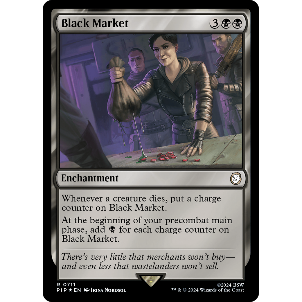 Black Market (PIP-711) - Fallout Foil