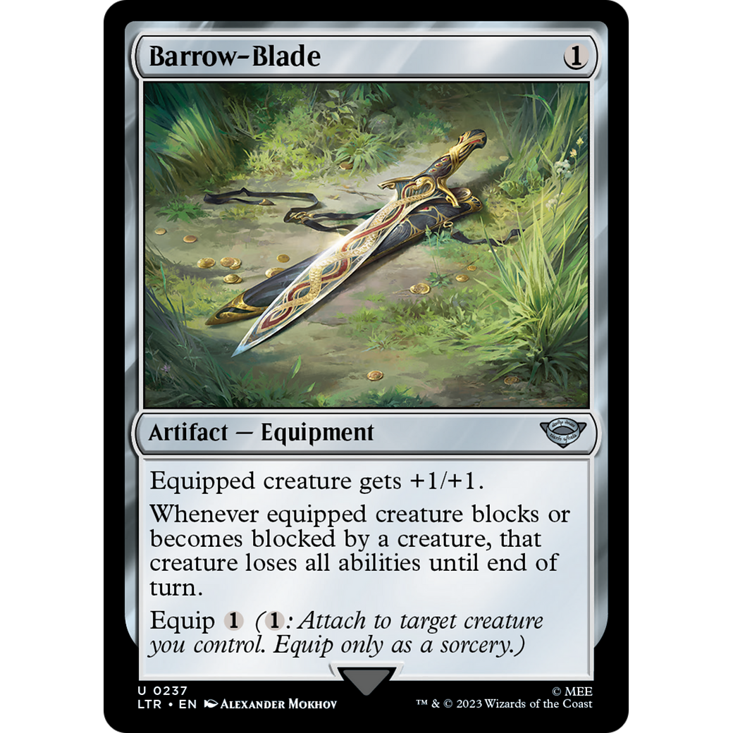 Barrow-Blade (LTR-237) - The Lord of the Rings: Tales of Middle-earth Foil