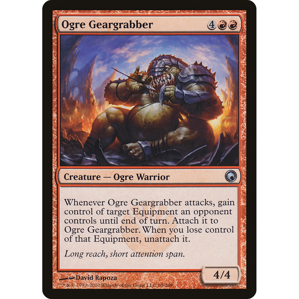 Ogre Geargrabber (SOM-099) - Scars of Mirrodin