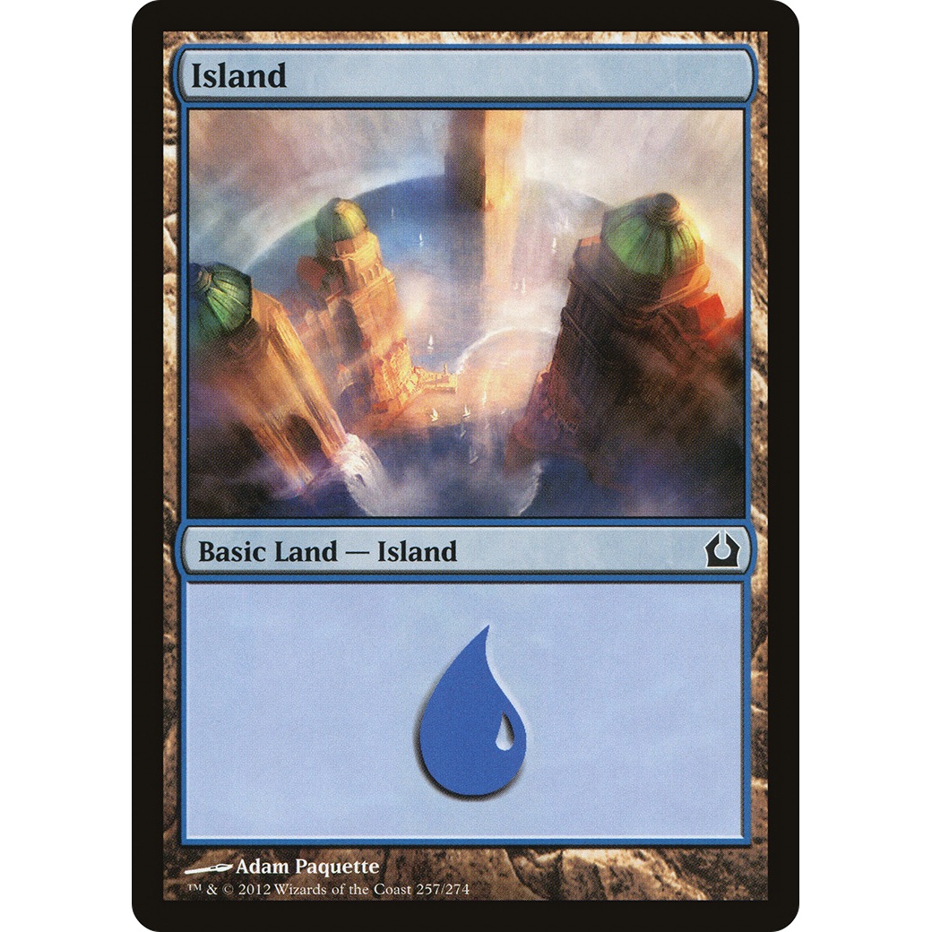Island (257) (RTR-257) - Return to Ravnica Foil