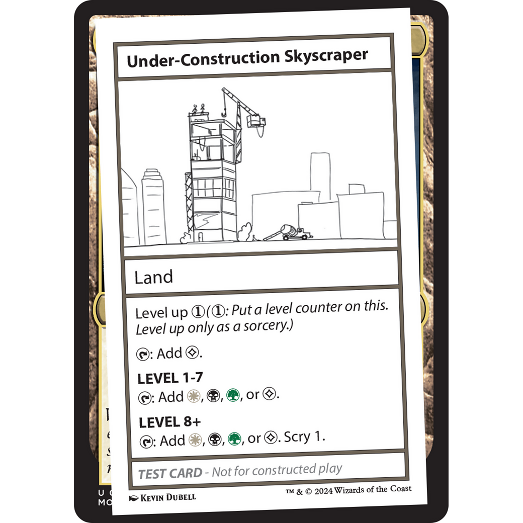 Under-Construction Skyscraper (MB2PC-) - Mystery Booster 2