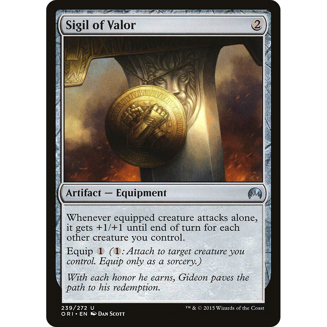 Sigil of Valor (ORI-239) - Magic Origins
