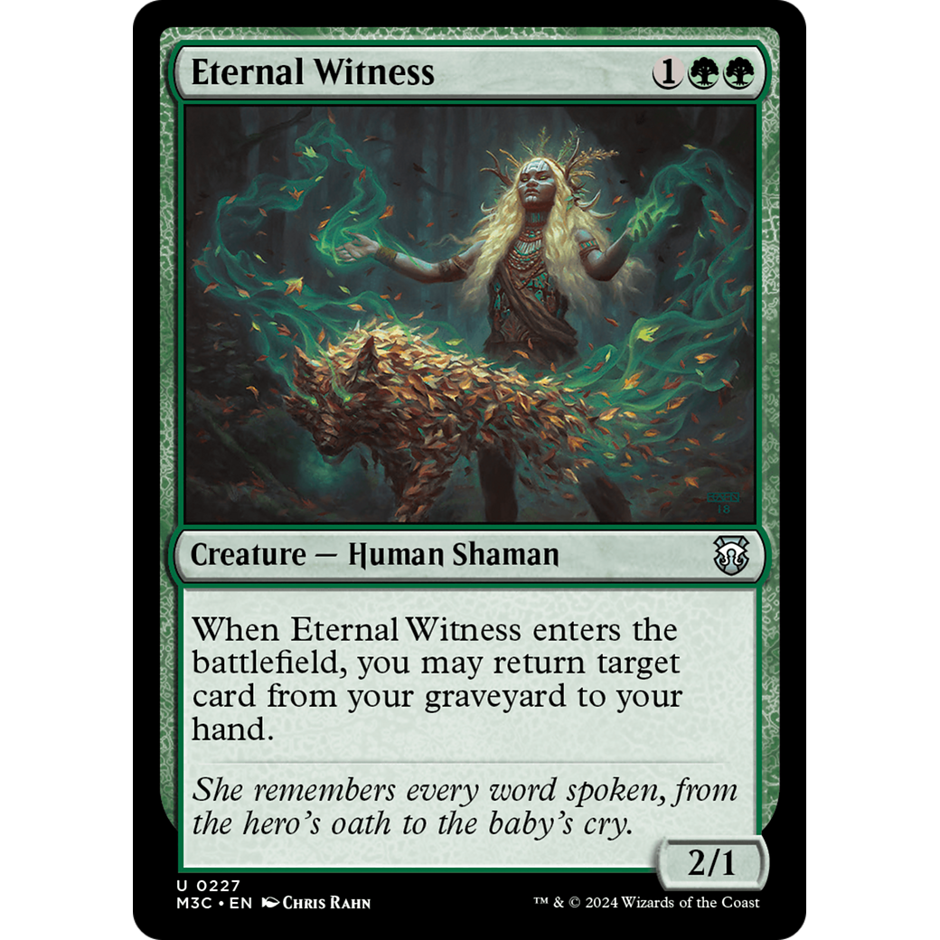 Eternal Witness (M3C-227) - Modern Horizons 3 Commander Foil