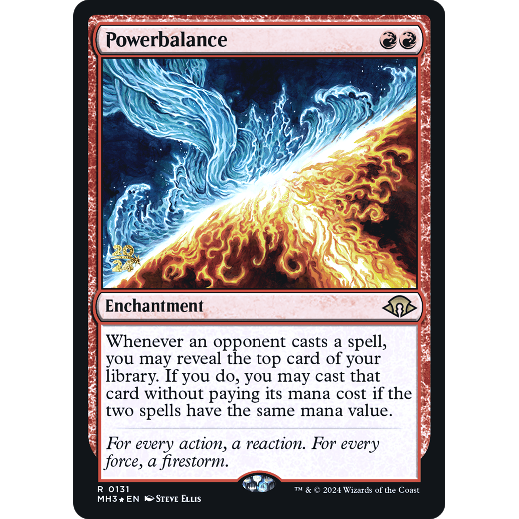 Powerbalance (PRE-131S) - Modern Horizons 3 Promos Foil
