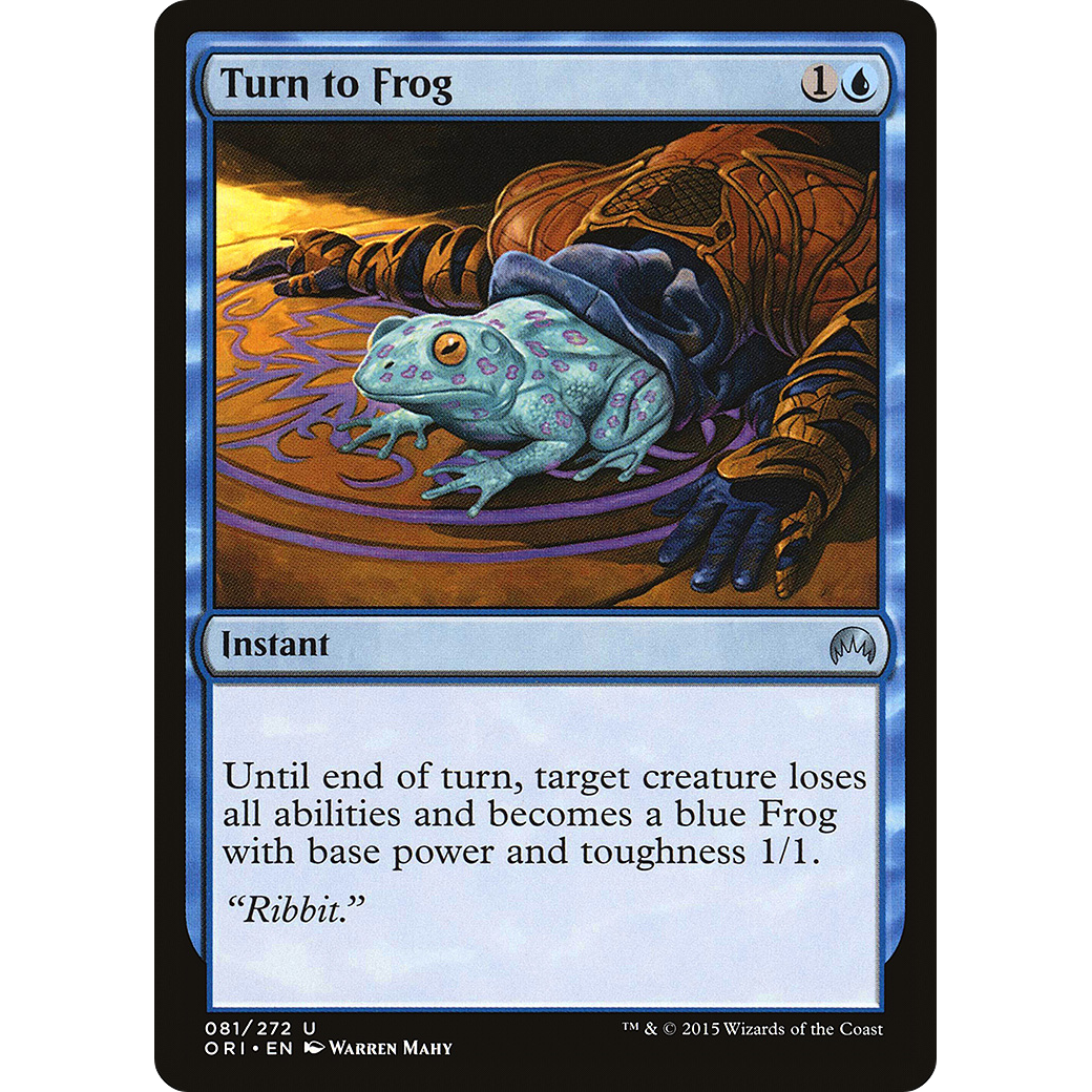 Turn to Frog (ORI-081) - Magic Origins