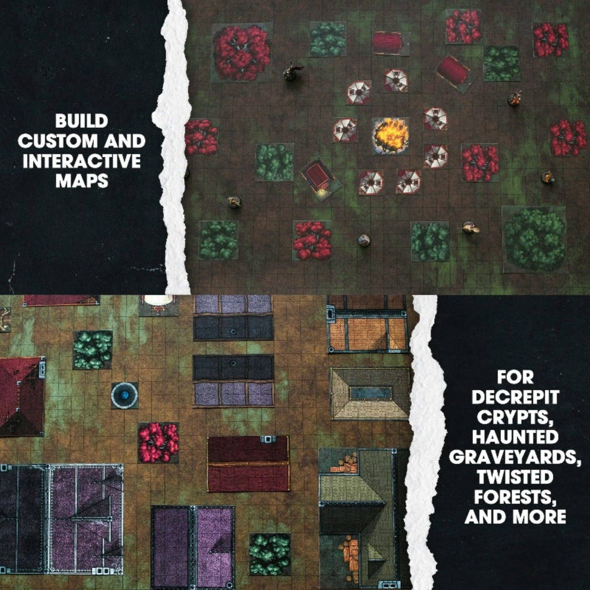 Dungeon Craft: Cursed Lands - 2D RPG Terrain