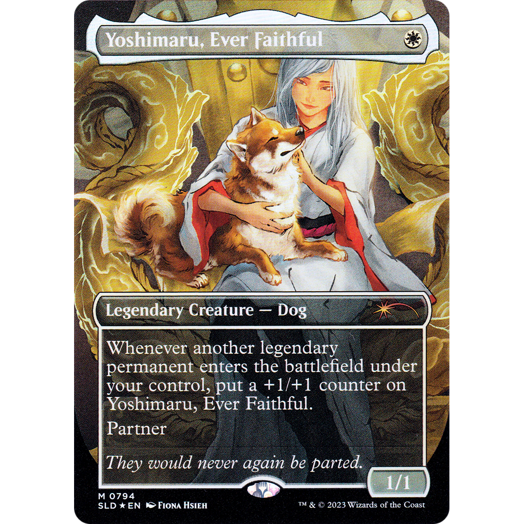 Yoshimaru, Ever Faithful (SLD-794) - Secret Lair Drop (Borderless) Foil