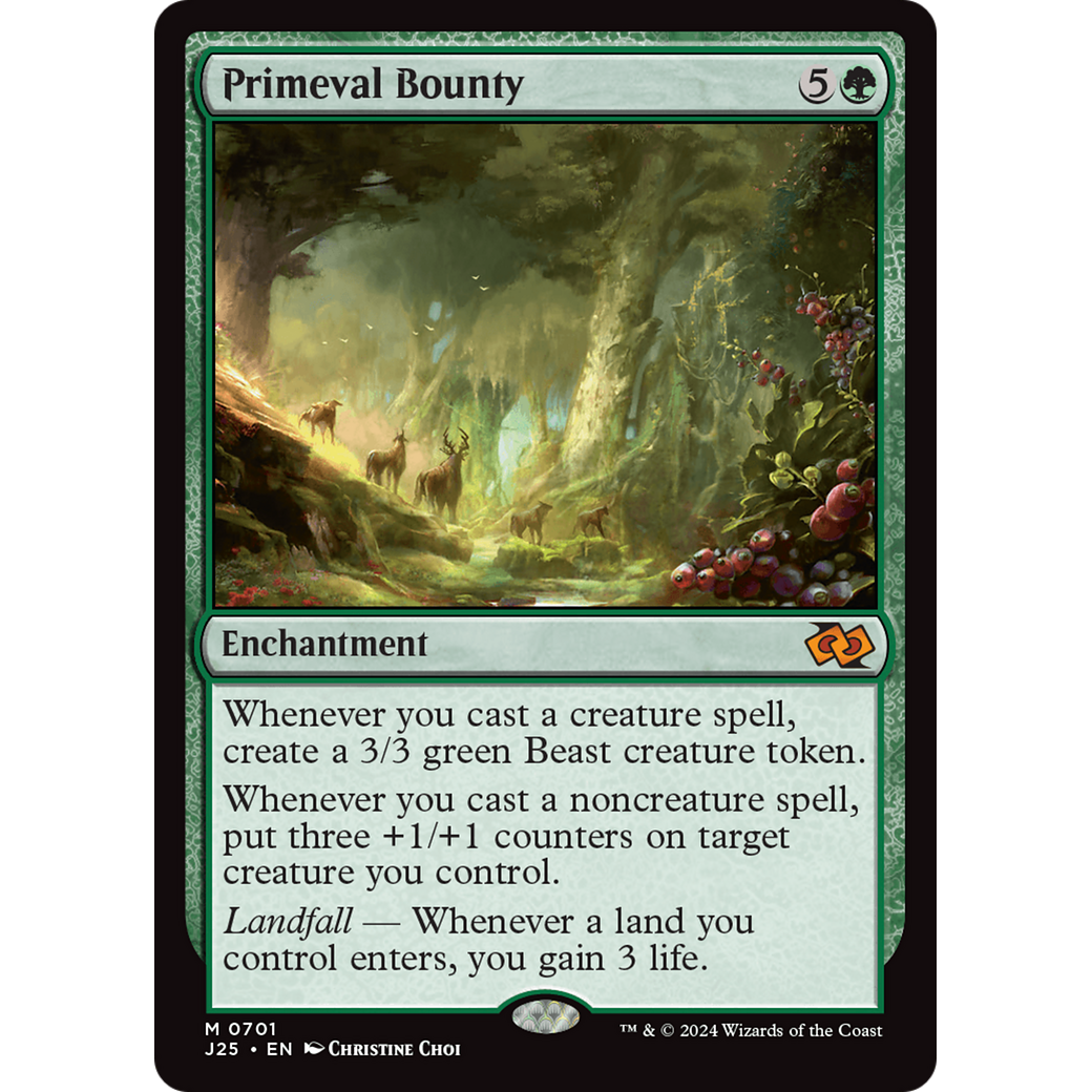 Primeval Bounty (J25-701) - Foundations Jumpstart