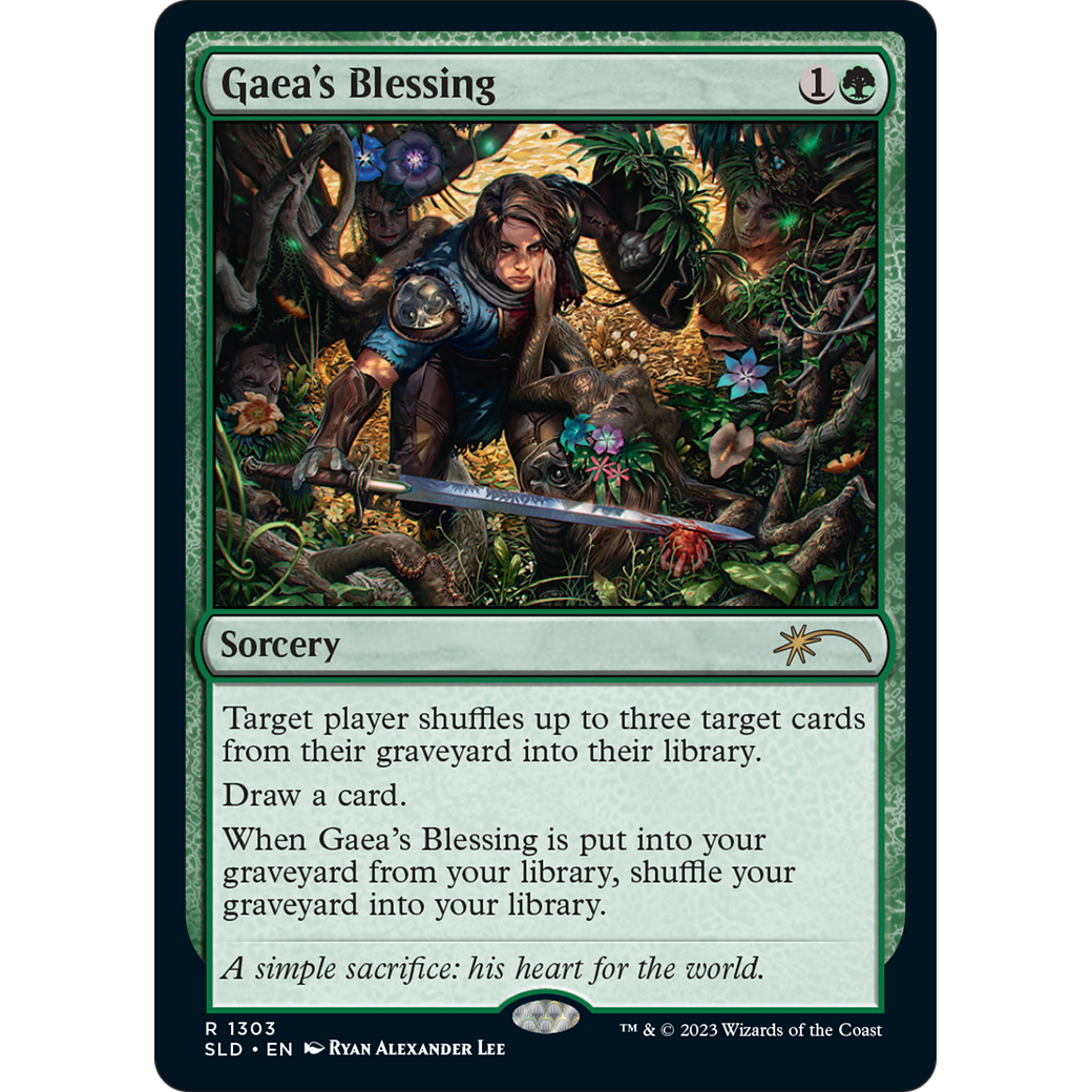 Gaea's Blessing (SLD-1303) - Secret Lair Drop