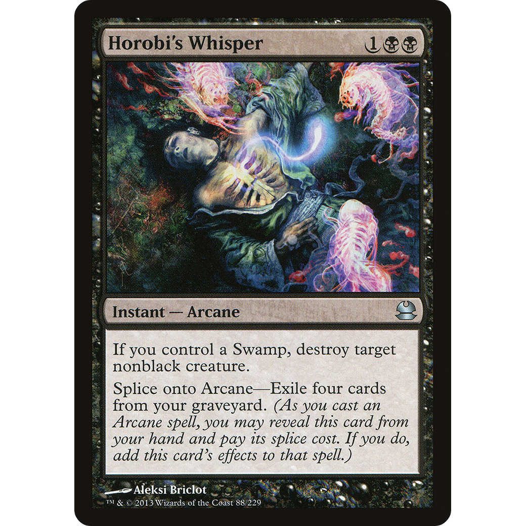 Horobi's Whisper (MMA-088) - Modern Masters Foil