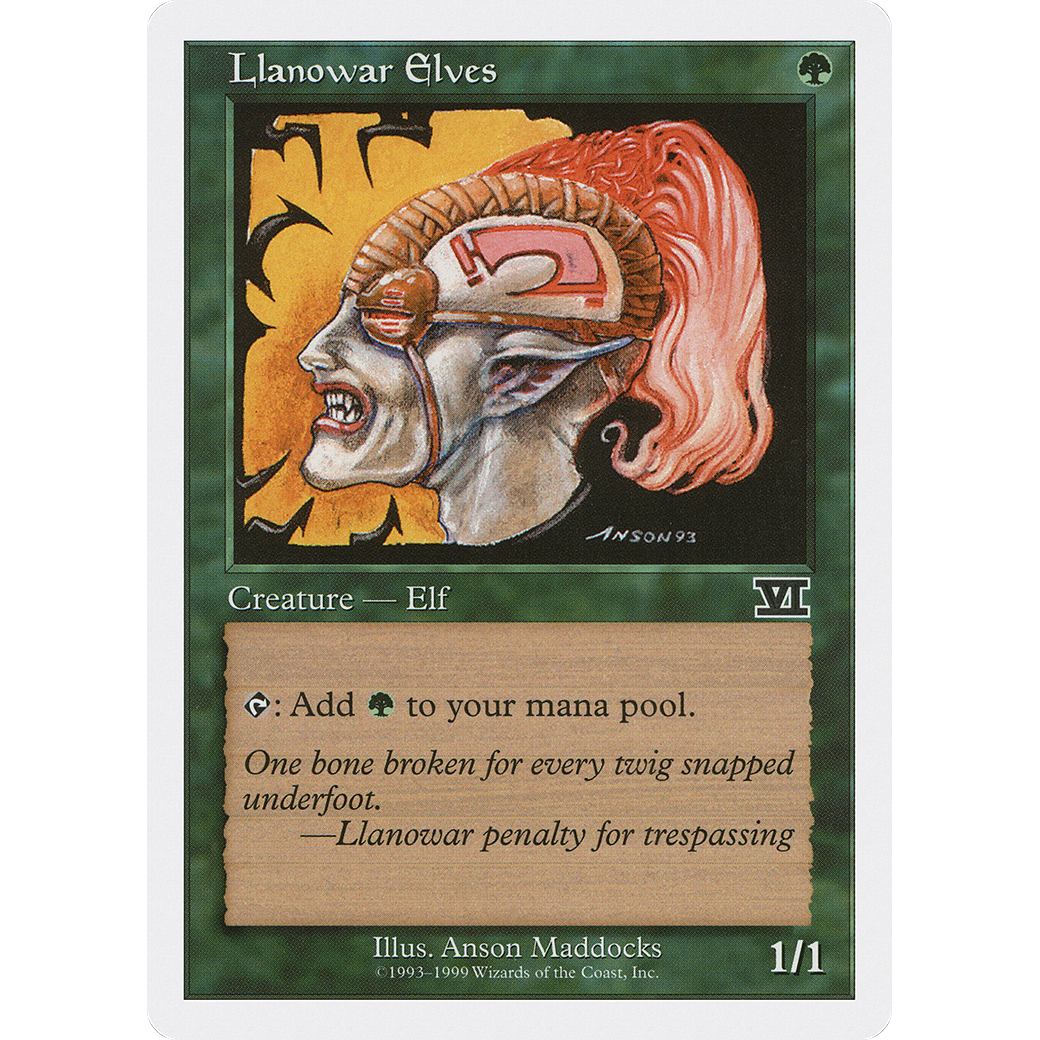 Llanowar Elves (BRB-) - Battle Royale Box Set