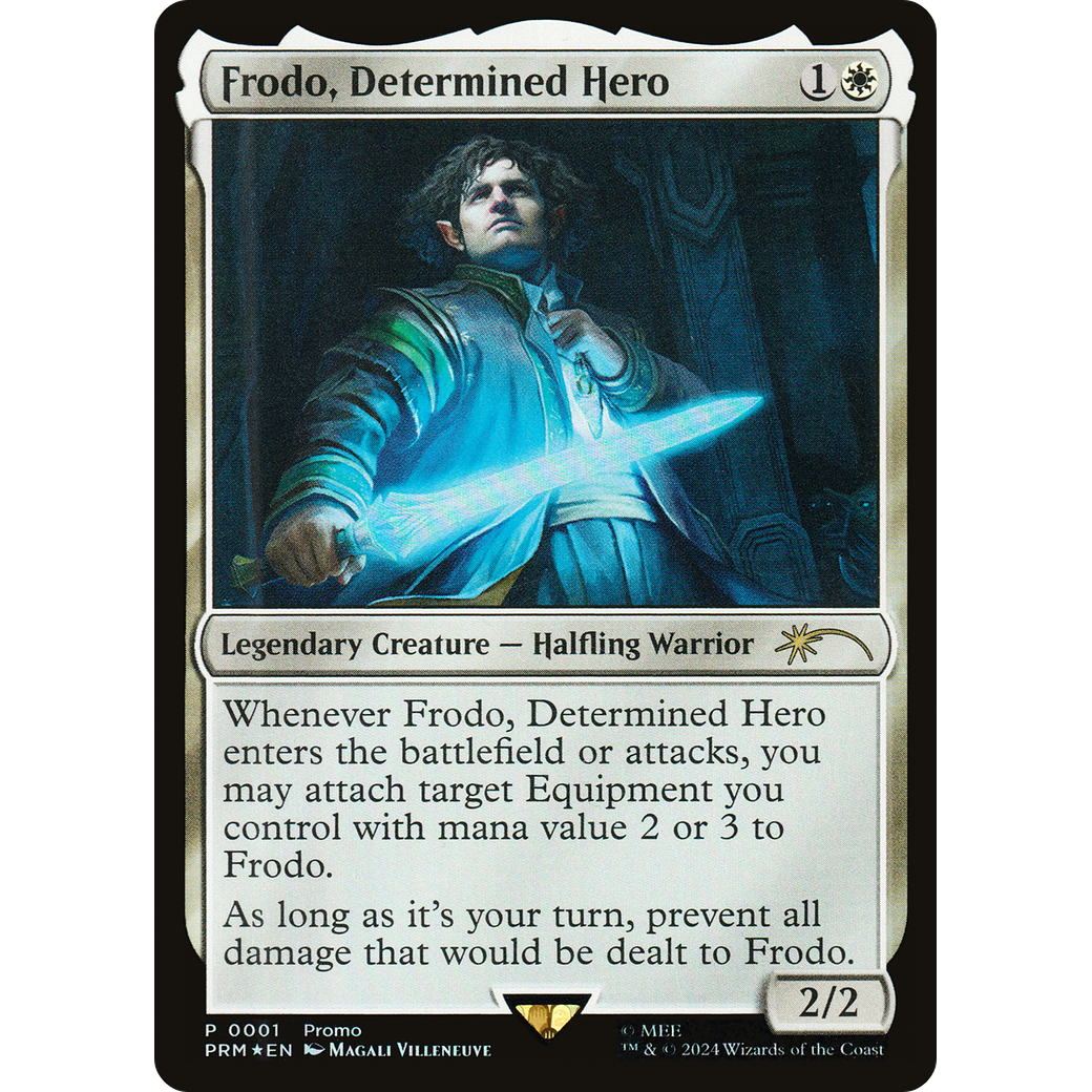 Frodo, Determined Hero (UMP-001) - Tales of Middle-earth Deluxe Commander Kit Foil