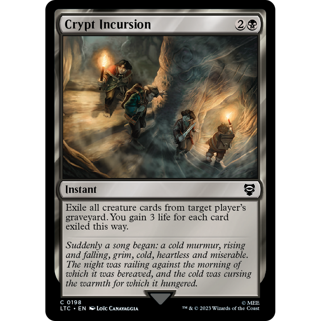 Crypt Incursion (LTC-198) - Tales of Middle-earth Commander