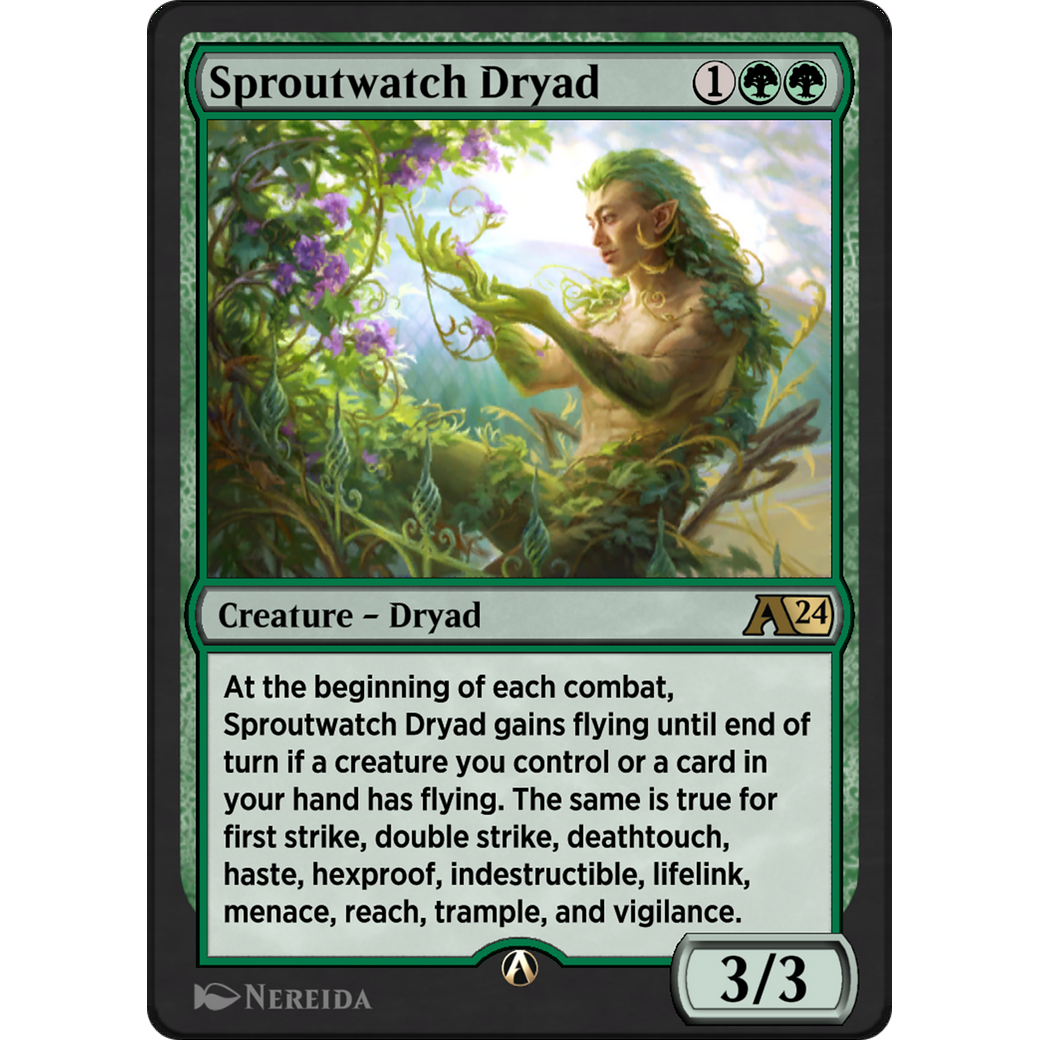 Sproutwatch Dryad (YMKM-020) - Alchemy: Murders at Karlov Manor