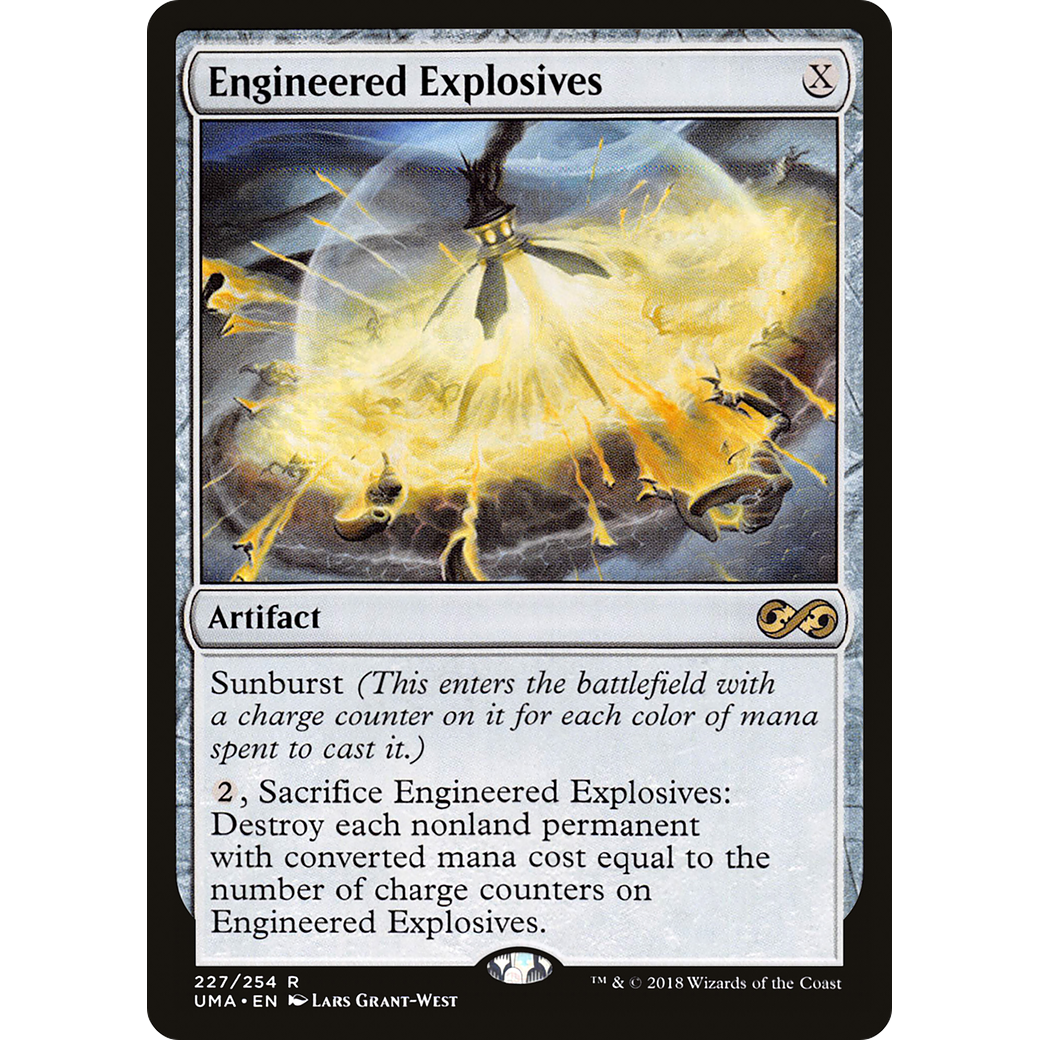Engineered Explosives (UMA-227) - Ultimate Masters Foil