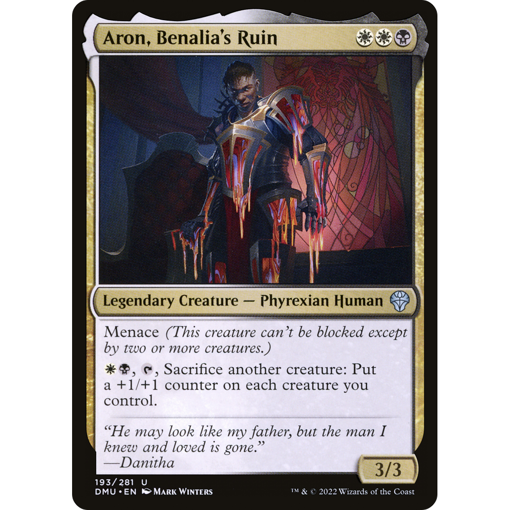 Aron, Benalia's Ruin (DMU-193) - Dominaria United