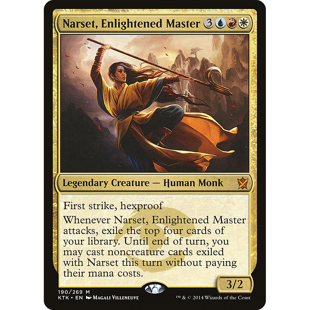 Narset, Enlightened Master (KTK-190) - Khans of Tarkir