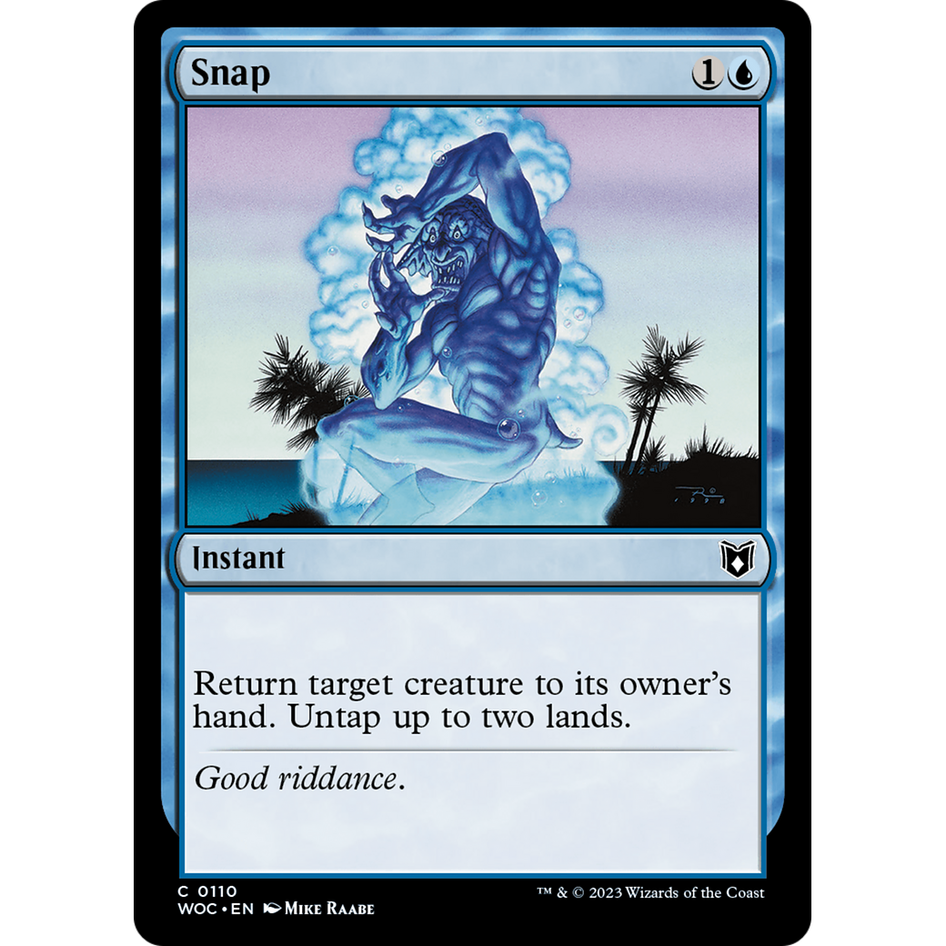 Snap (WOC-110) - Wilds of Eldraine Commander