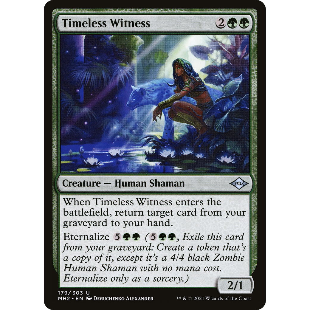 Timeless Witness (MH2-179) - Modern Horizons 2 Foil