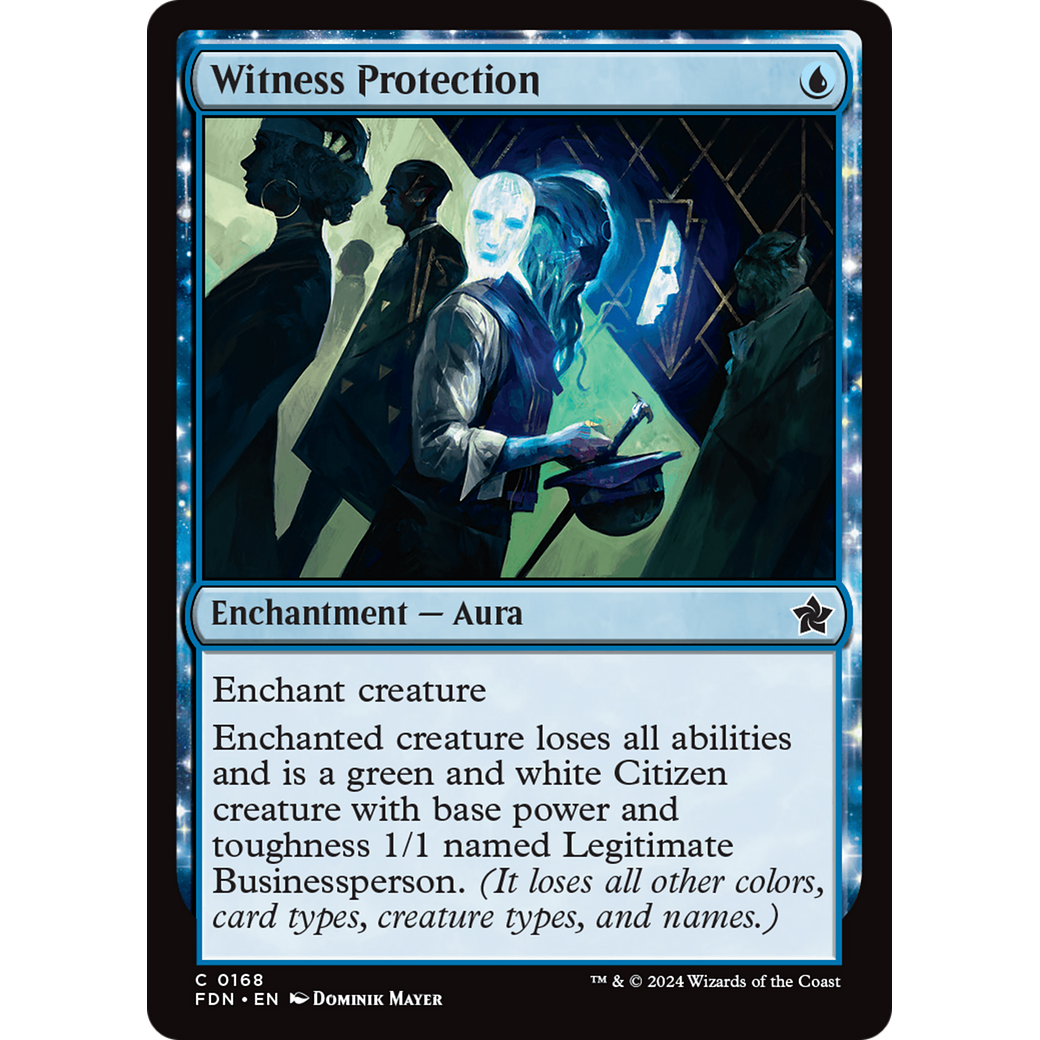 Witness Protection (FDN-168) - Foundations Foil
