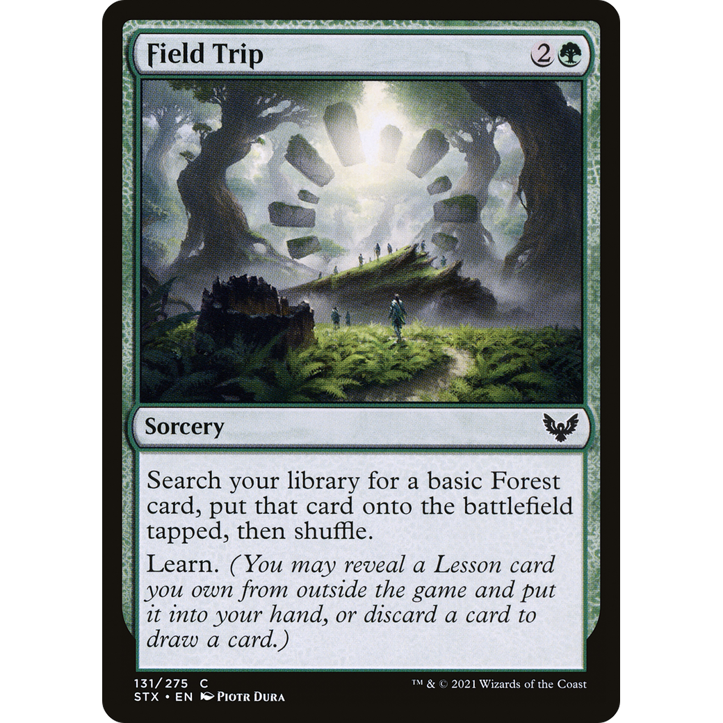 Field Trip (STX-131) - Strixhaven: School of Mages Foil