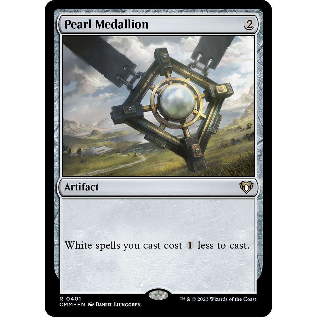 Pearl Medallion (CMM-401) - Commander Masters Foil