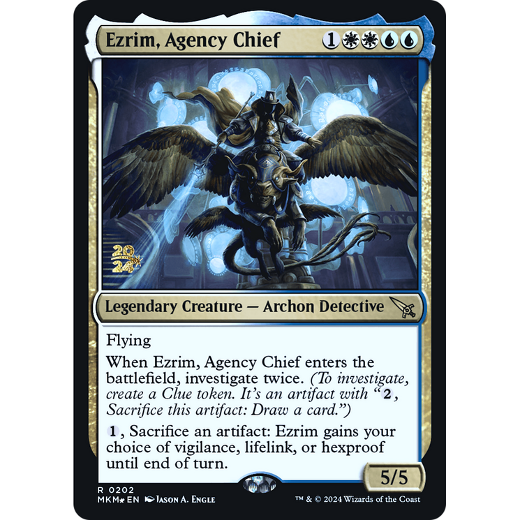 Ezrim, Agency Chief (PRE-202S) - Murders at Karlov Manor Promos Foil
