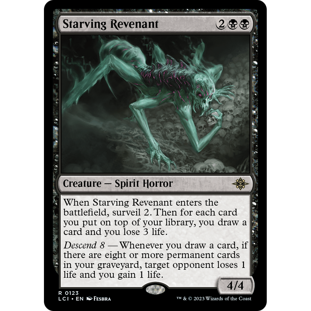 Starving Revenant (LCI-123) - The Lost Caverns of Ixalan Foil