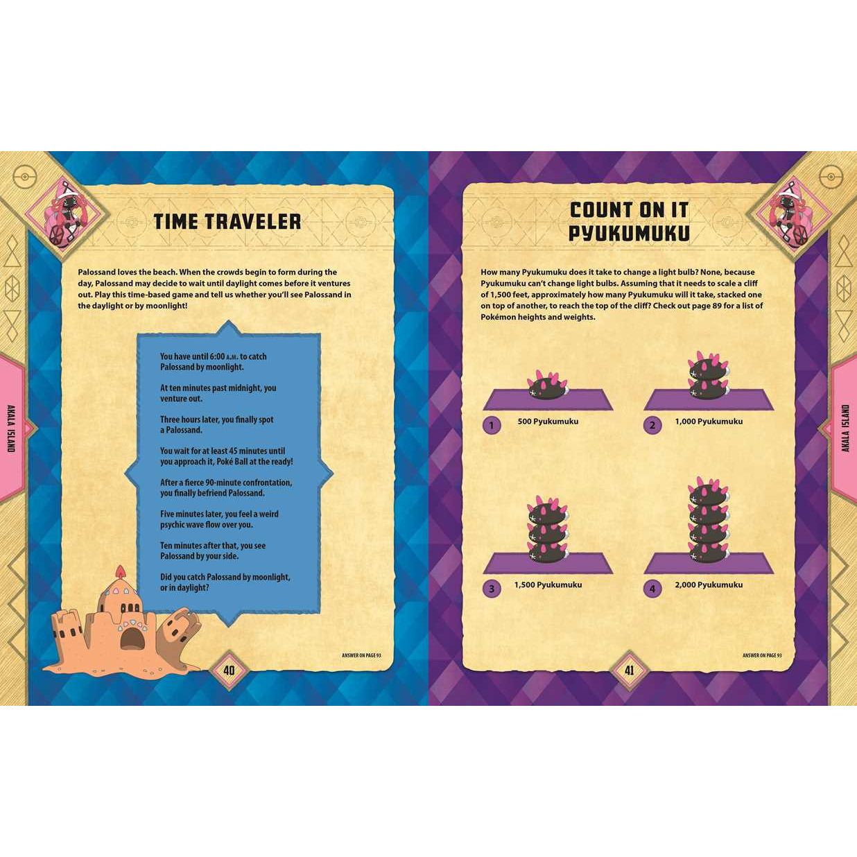 Pokémon Alola Region Activity Book by Lawrence Neves: Paperback; 108 pages / English