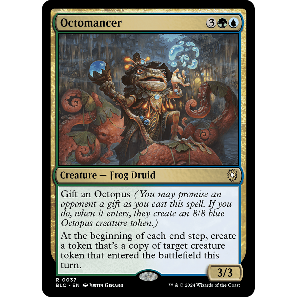 Octomancer (BLC-037) - Bloomburrow Commander