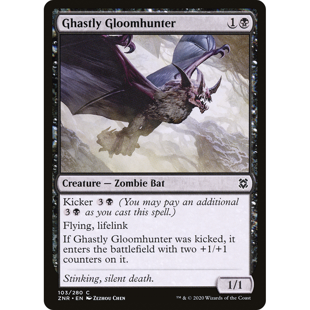 Ghastly Gloomhunter (ZNR-103) - Zendikar Rising Foil