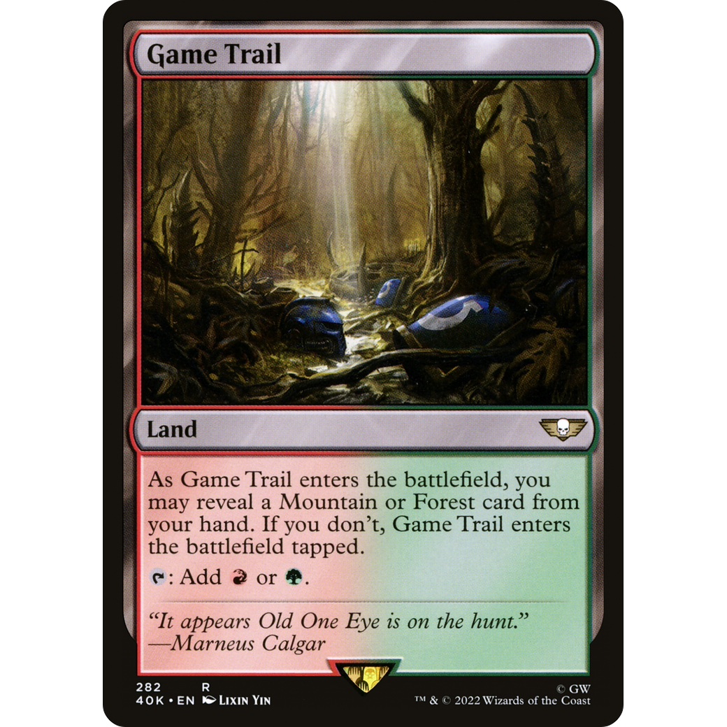 Game Trail (40K-282) - Warhammer 40,000 Commander