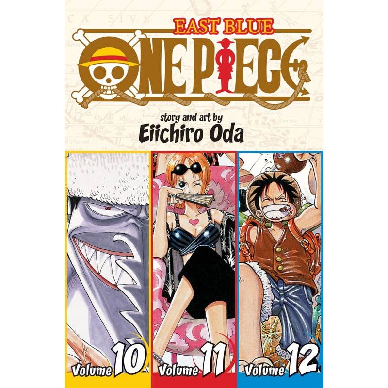 One Piece (Omnibus Edition 4) Vol. 10-12, by Eiichiro Oda