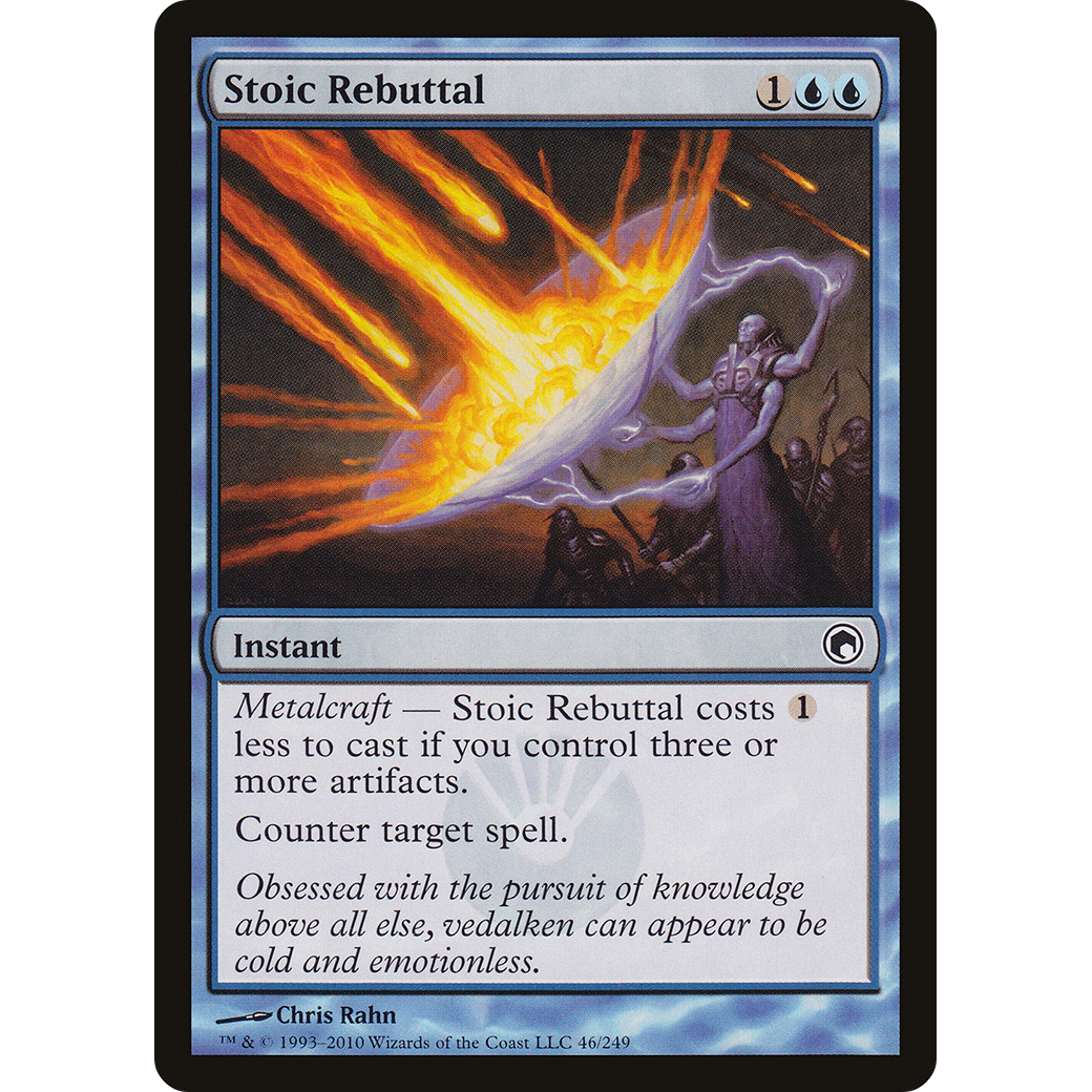 Stoic Rebuttal (SOM-046) - Scars of Mirrodin Foil