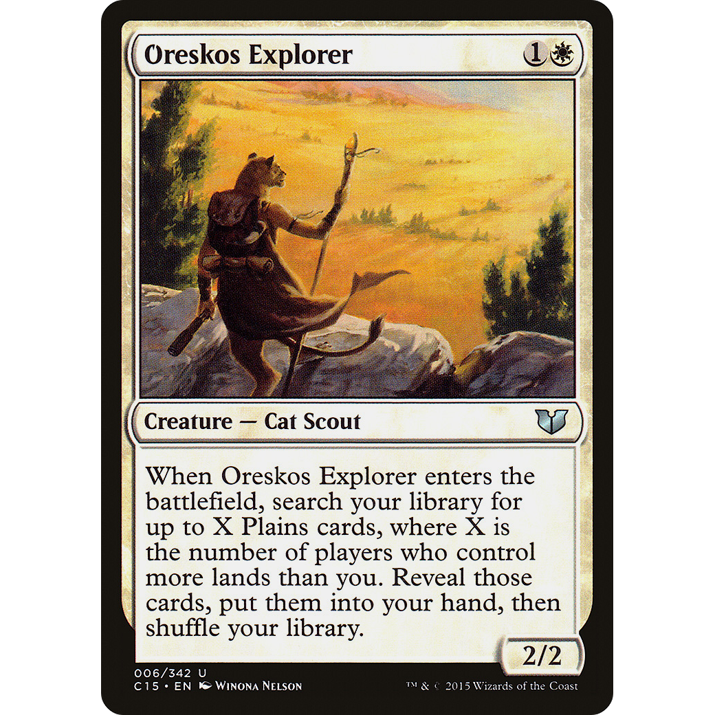 Oreskos Explorer (C15-006) - Commander 2015