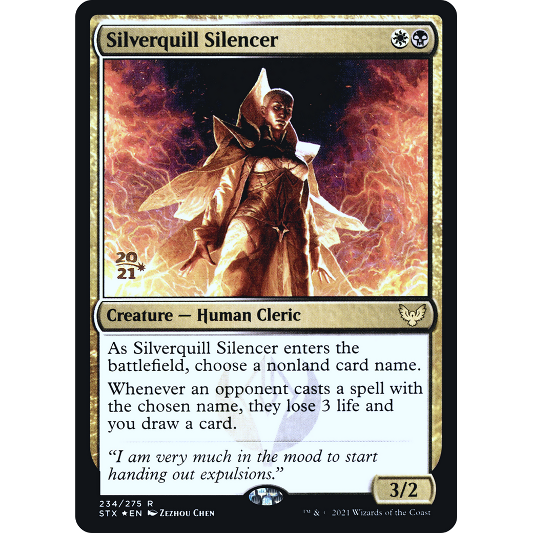 Silverquill Silencer (PRE-234) - Strixhaven: School of Mages Promos Foil
