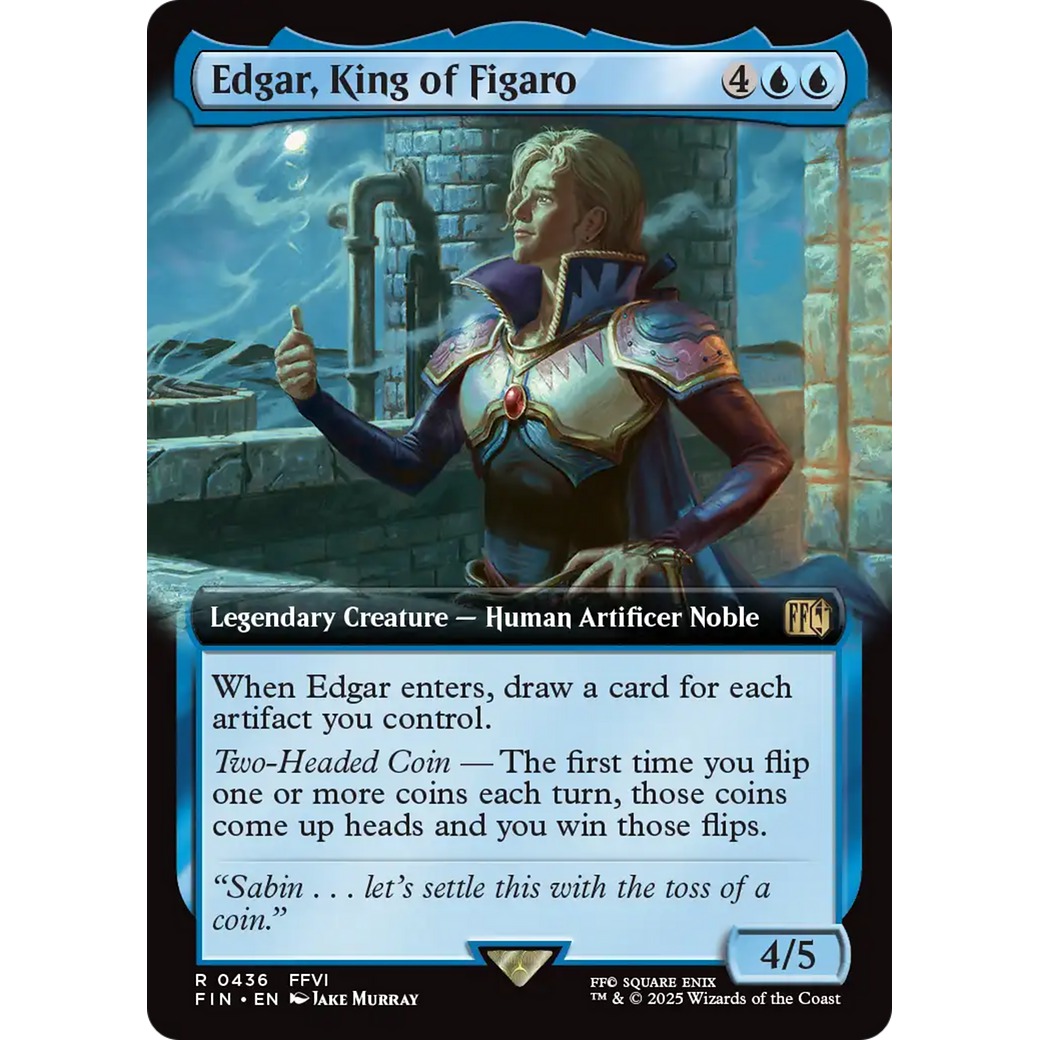 Edgar, King of Figaro (FIN-436) - FINAL FANTASY: (Extended Art)