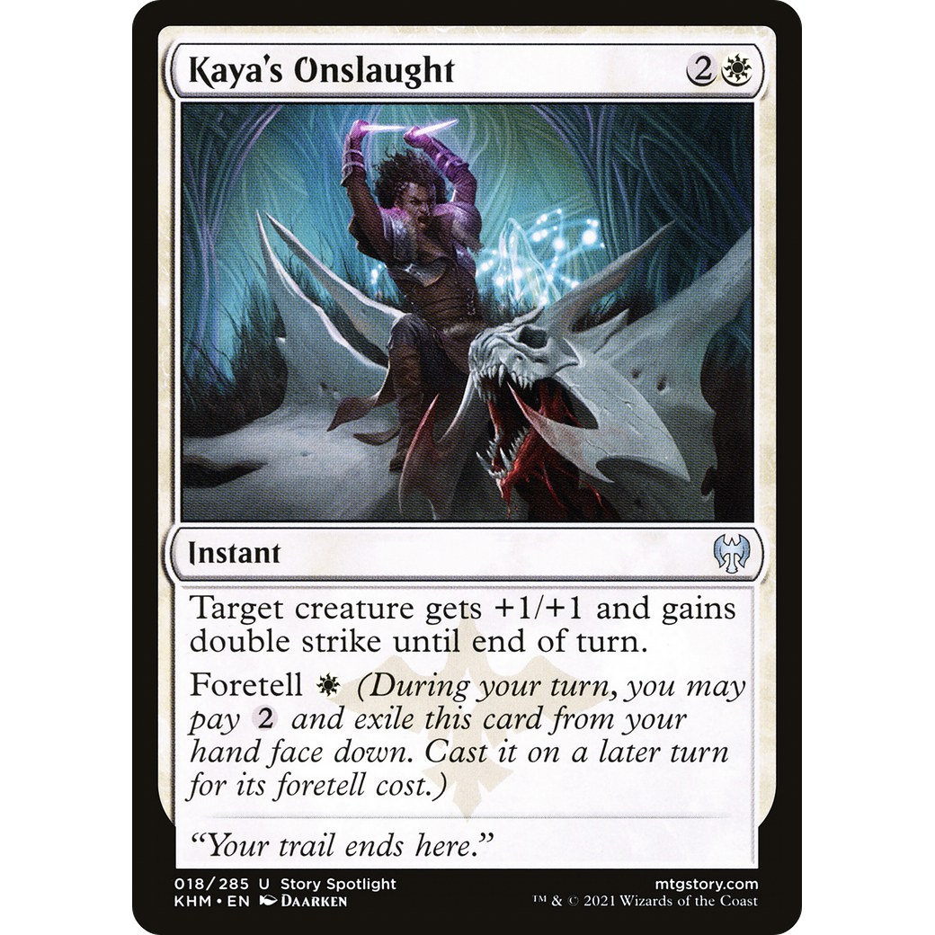 Kaya's Onslaught (KHM-018) - Kaldheim