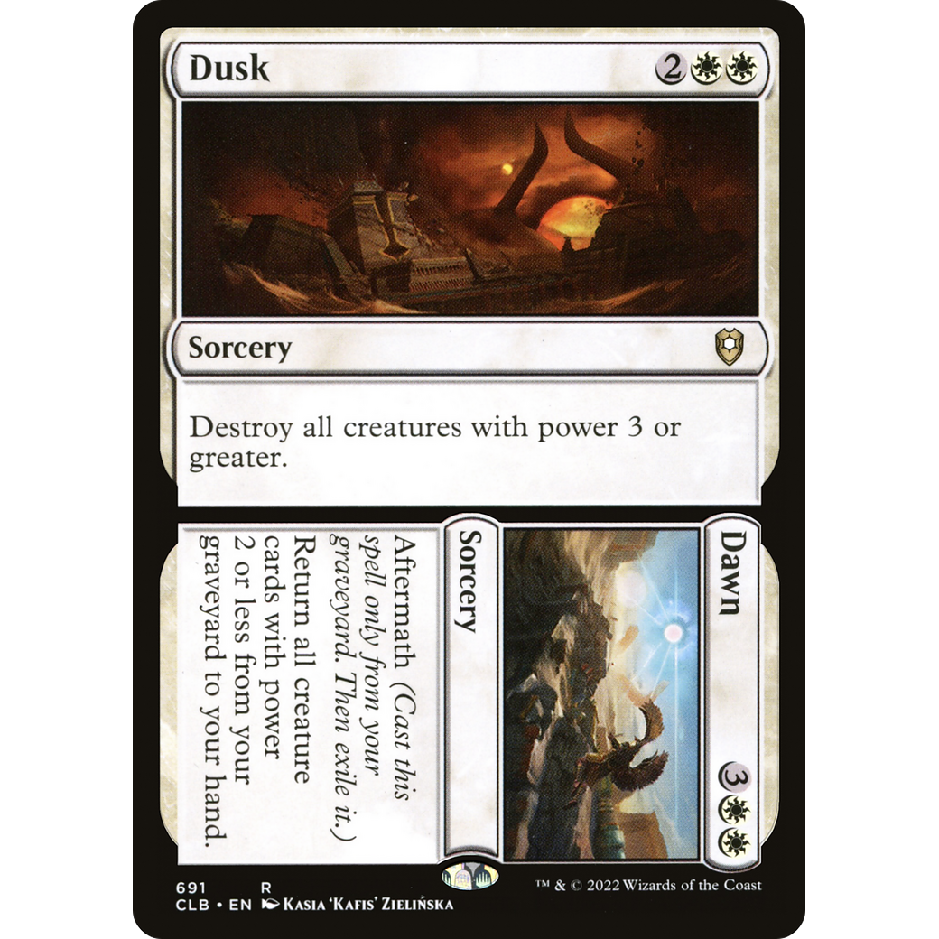 Dusk // Dawn (CLB-691) - Commander Legends: Battle for Baldur's Gate
