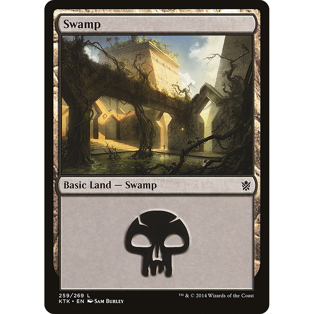 Swamp (259) (KTK-259) - Khans of Tarkir Foil