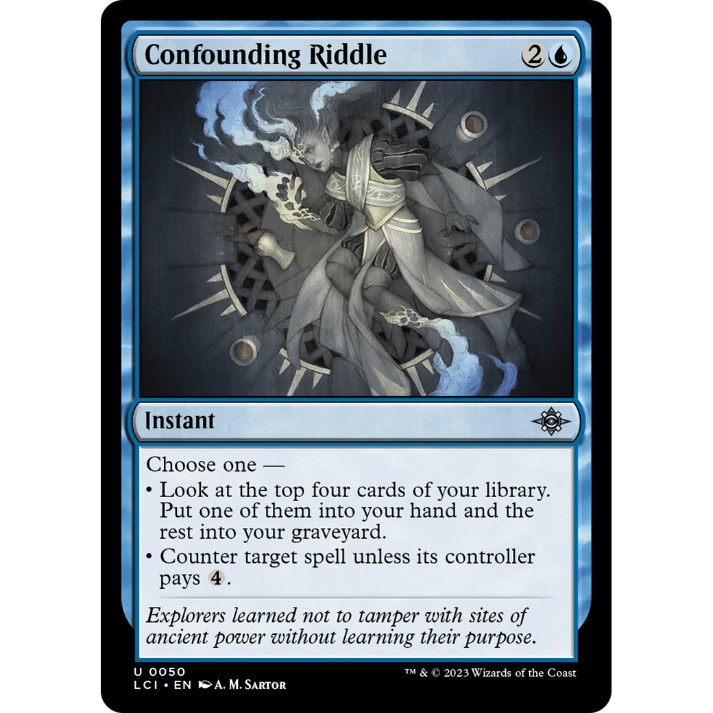 Confounding Riddle (LCI-050) - The Lost Caverns of Ixalan Foil