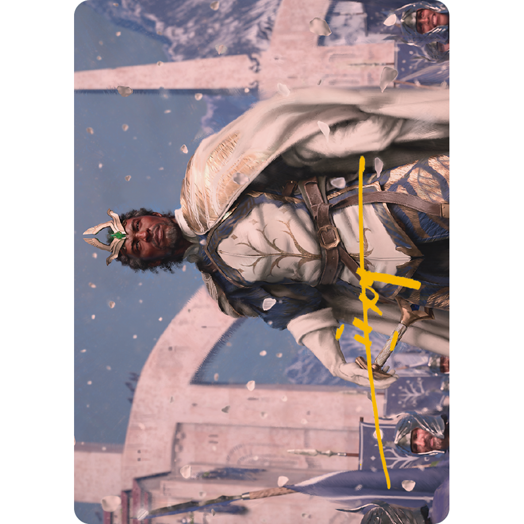 Aragorn, King of Gondor // Aragorn, King of Gondor (ALTR-057) - Tales of Middle-earth Art Series (Borderless)