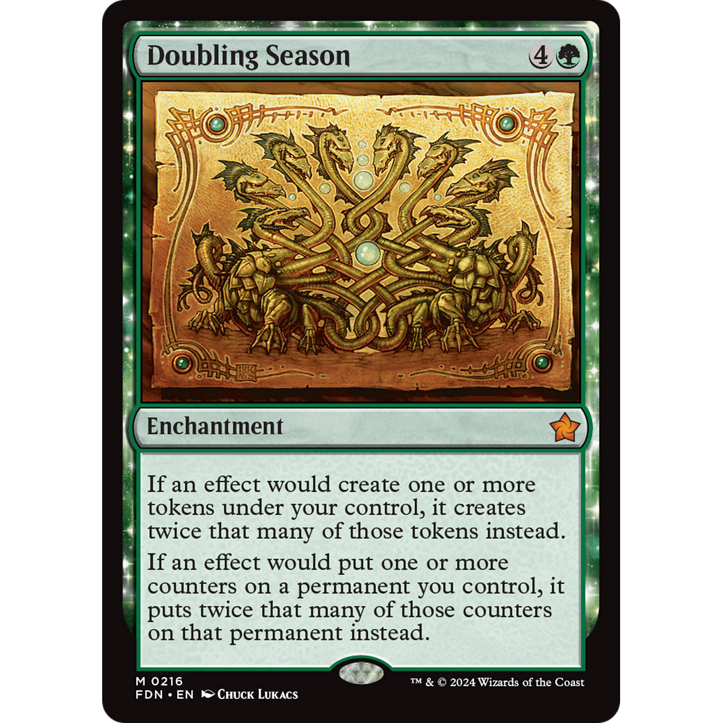 Doubling Season (FDN-216) - Foundations Foil