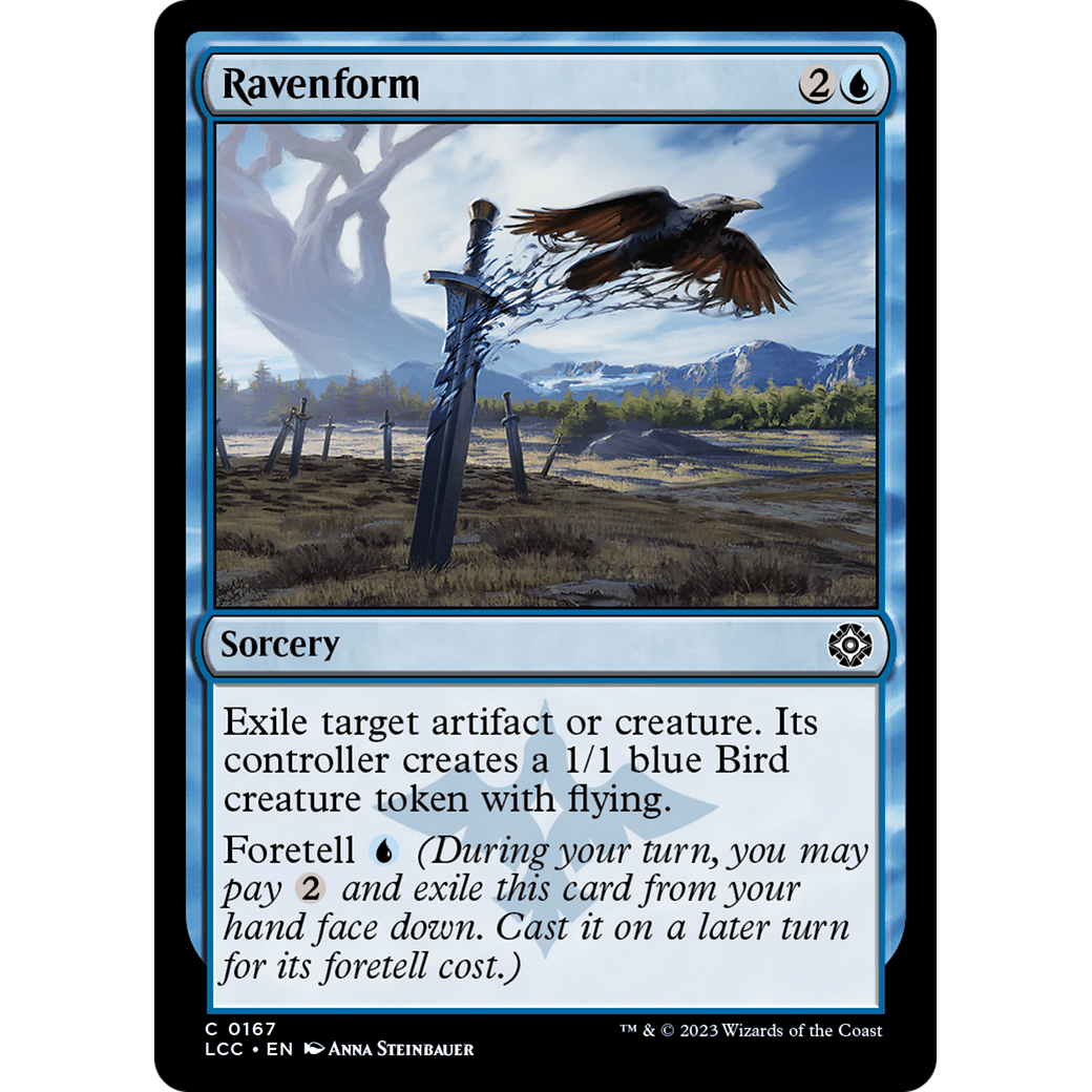 Ravenform (LCC-167) - The Lost Caverns of Ixalan Commander