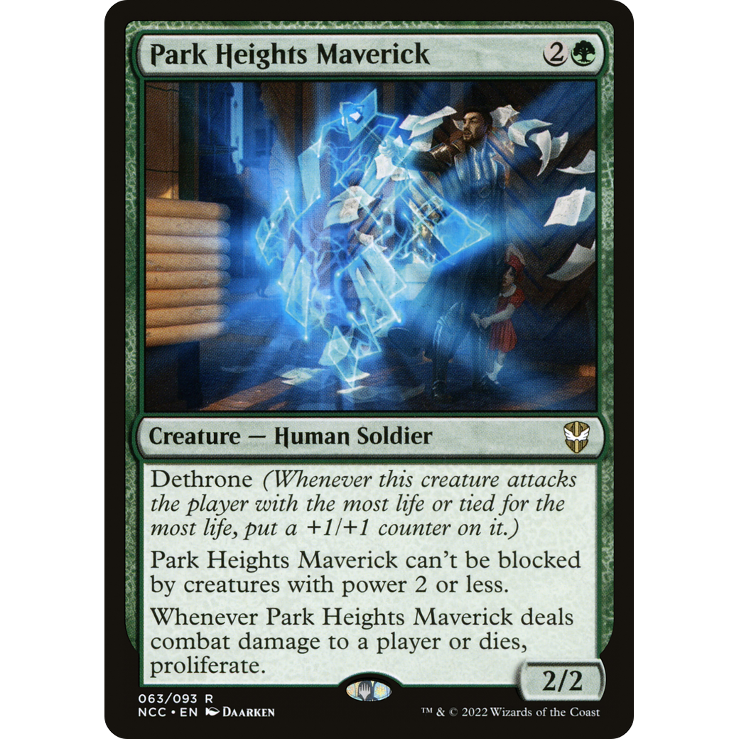 Park Heights Maverick (NCC-063) - New Capenna Commander