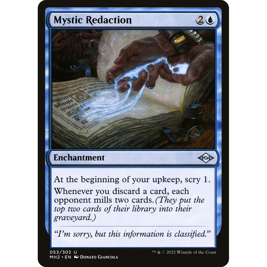 Mystic Redaction (MH2-053) - Modern Horizons 2